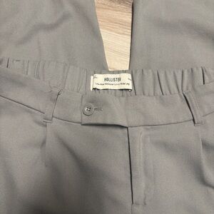 Hollister Charcoal Pants